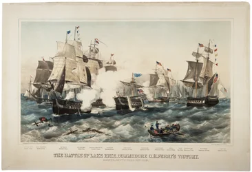 La Bataille du lac Érié, Victoire du Commodore O.H. Perry, 1878